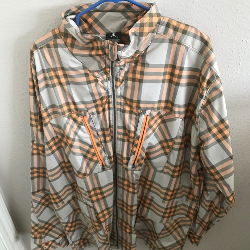 Nike Jordan Plaid Jacket - XXL